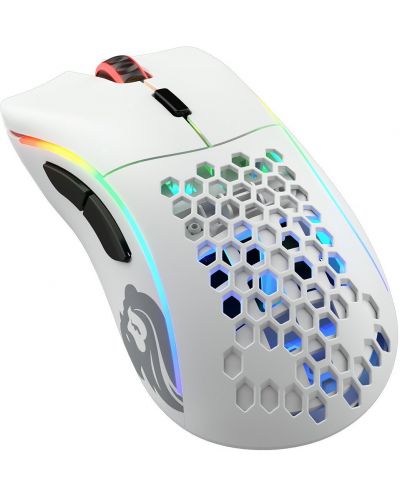 Mouse gaming Glorious - Glorious - Model D, optic, wireless, alb - 2