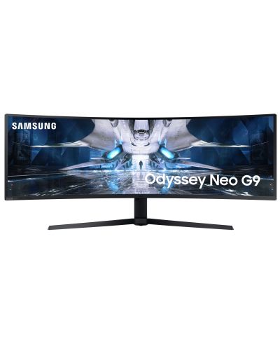 Monitor de gaming Samsung - Odyssey Neo G9, 49'', 240Hz, 1ms, curbat, VA - 1