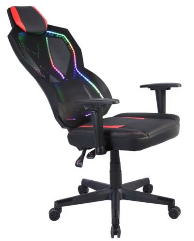 Scaun de gaming  RFG - VIPER, negru/roşu - 4