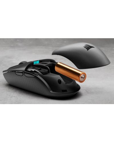 Mouse gaming Corsair - KATAR PRO, optic, wireless, negru - 6