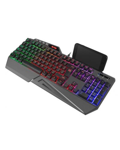 Tastatura gaming Fury - Skyraider, RGB, neagra - 2