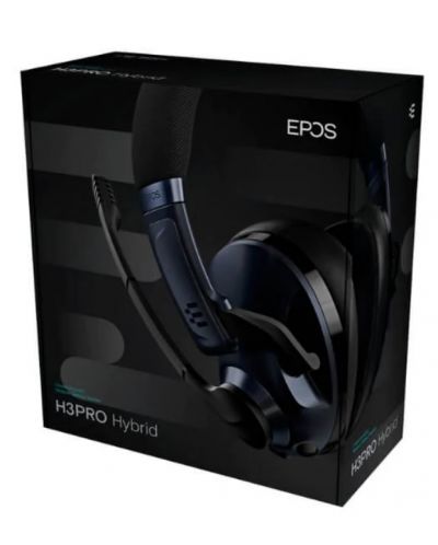 Căști de gaming EPOS - H3PRO Hybrid, wireless, albastre - 5