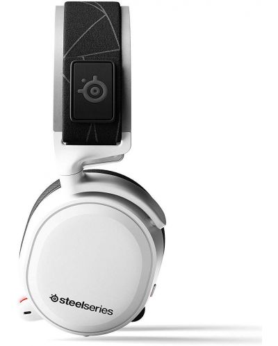 Casti de gaming SteelSeries - Arctis 7+, alb - 2