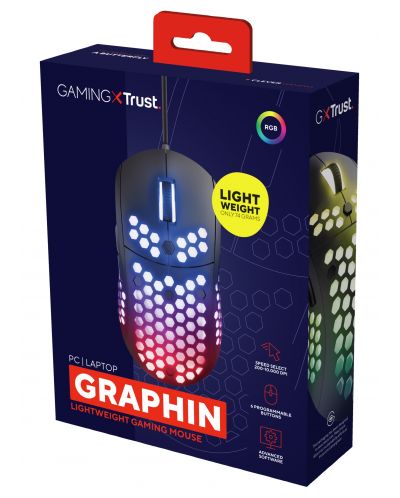 Mouse gaming Trust - GXT 960 Graphin, negru - 7