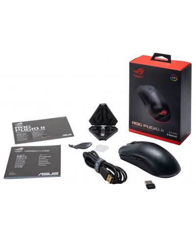 Mouse gaming ROG Pugio II, optic, wireless, negru - 11