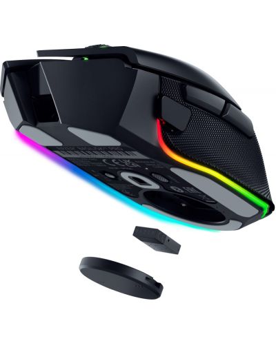 Mouse de gaming Razer - Basilisk V3 Pro, optic, wireless, negru - 6