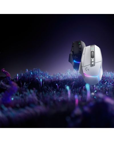 Mouse de gaming Logitech - G502 X Plus EER2, optic, wireless, alb - 10