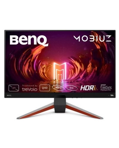 Monitor de gaming BenQ - MOBIUZ EX270QM, 27'', 240Hz, 1ms, FreeSync - 1