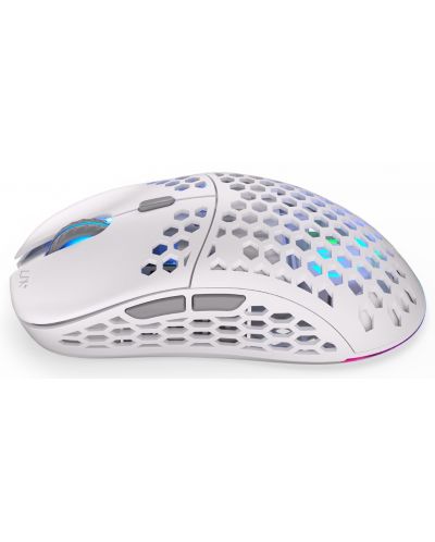 Mouse de gaming Endorfy - LIX Plus, optic, fără fir, Onyx White - 4