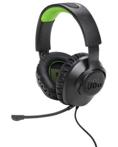 Căști gaming JBL - Quantum 100X Console, Xbox, negru/verde - 1