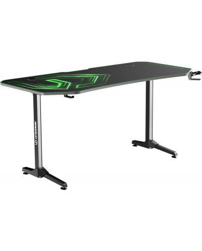 Birou de gaming Ultradesk - Frag XXL, verde - 8