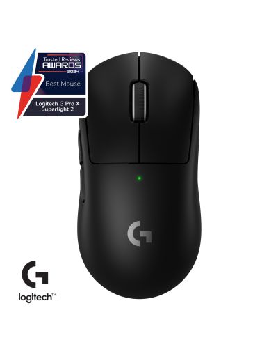 Mouse de gaming Logitech - G Pro X Superlight 2, fără fir, negru