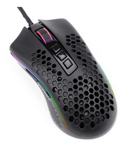 Mouse gaming Redragon - Storm M808-RGB, optic, negru - 6