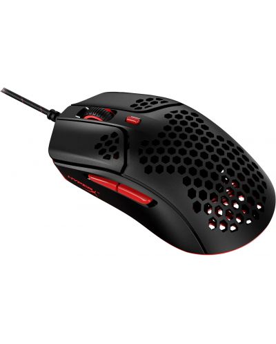 Mouse gaming HyperX - Pulsefire Haste, optic, rosu/negru - 2