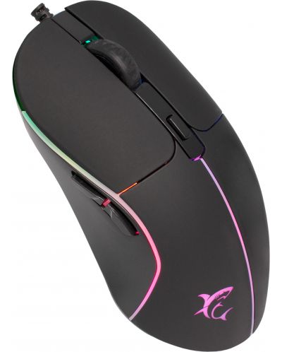 Mouse gaming  White Shark - WARLOCK,optic, negru - 3