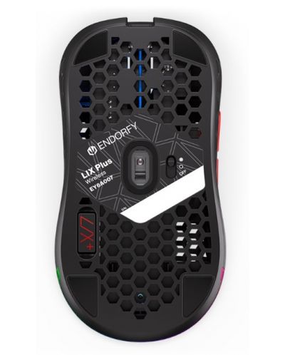 Mouse de gaming Endorfy - LIX Plus, optic, fără fir, negru\ - 7