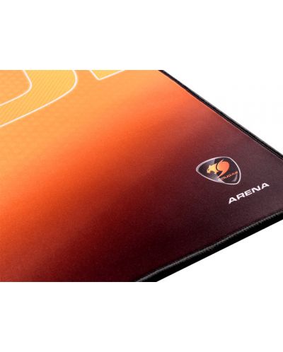 Mouse pad de gaming COUGAR - Arena, XL, moale, portocalie - 3