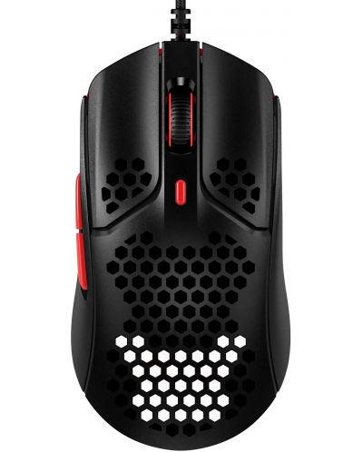 Mouse gaming HyperX - Pulsefire Haste, optic, rosu/negru - 1