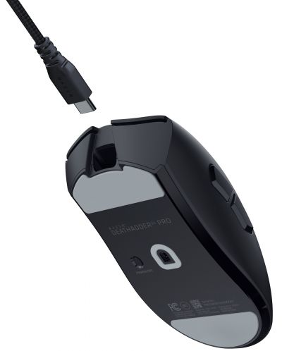 Mouse gaming Razer - DeathAdder V4 Pro, optic, wireless, negru