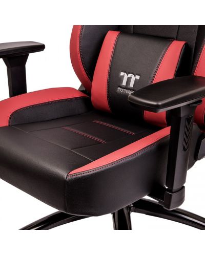 Scaun gaming Thermaltake - U Comfort, negru/roșu - 6