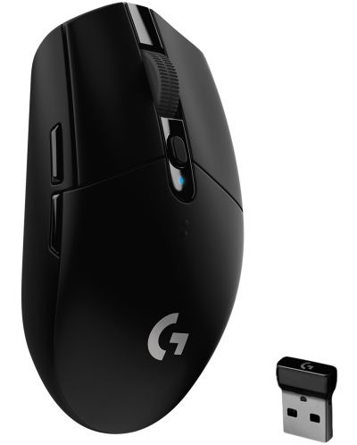Mouse gaming Logitech - G305 Lightspeed, optic, negru - 1