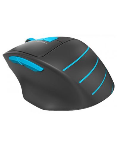 Mouse gaming A4tech - Fstyler FG30S, optic, wireless, neagra/albastra - 5