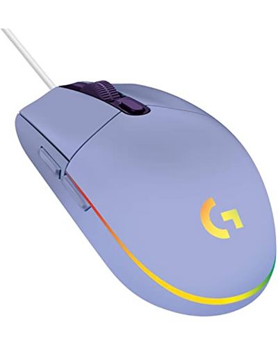 Mouse gaming Logitech - G203 Lightsync, optic, mov - 2