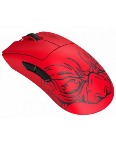Mouse de gaming Razer - DeathAdder V3 Pro Faker Edition, optic, wireless, roșu - 2