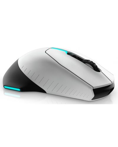 Mouse de gaming Alienware - 610M, optic, wireless, Lunar Light - 4