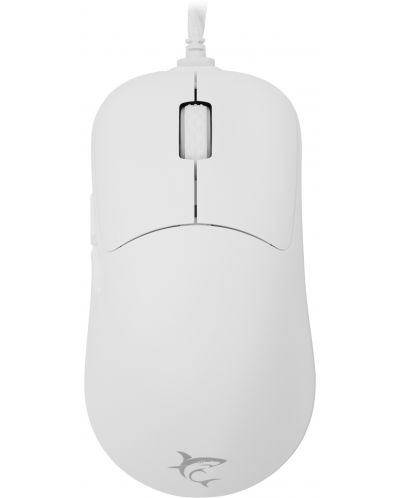 Mouse gaming  White Shark - GRAPHENE, optic, alb - 1