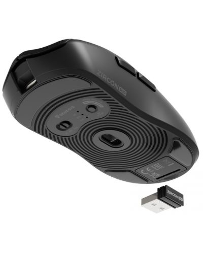 Mouse de gaming Genesis - Zircon 500, optic, wireless, negru - 8