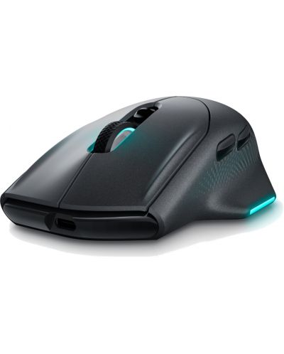 Mouse gaming  Dell - Alienware AW620M, optic , fără fir , negru  - 6