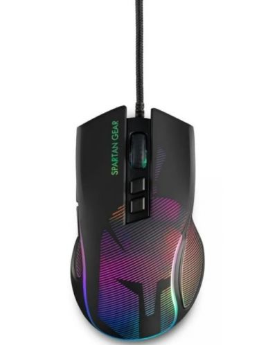 Mouse de gaming Spartan Gear - Agis, optic, multicolor - 1