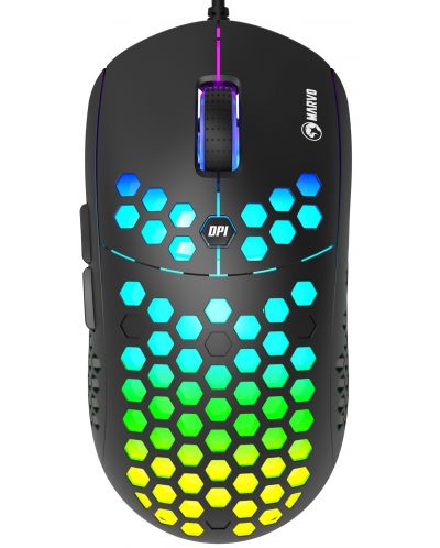 Mouse de gaming Marvo - M399, optic, negru - 1