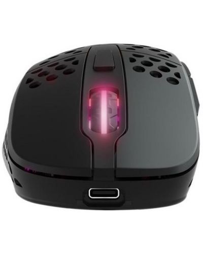 Mouse gaming Xtrfy - M4, optic, wireless, negru - 5