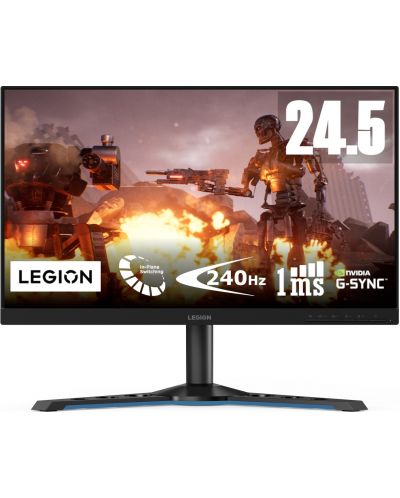 Monitor gaming Lenovo - Legion Y25-25, 24.5”, 240Hz, FreeSync - 1