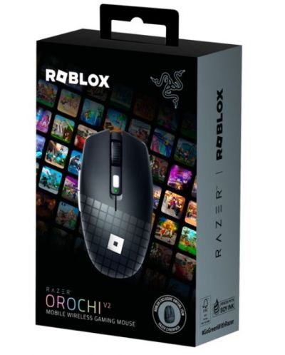 Mouse de gaming Razer - Orochi V2 Roblox Ed., optic, wireless, negru - 5