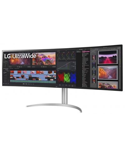 Monitor LG pentru jocuri - 49WQ95C-W, 49'', 5K, 144Hz, 5ms, FreeSync - 2