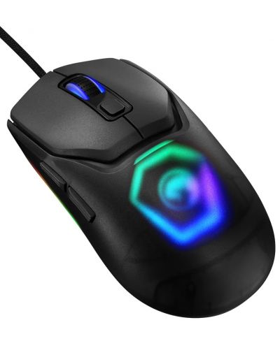Mouse de gaming Marvo - Fit Lite, optic, negru - 2