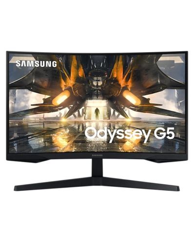 Monitor pentru jocuri Samsung - 27AG550A, 27", 165Hz, 1ms, curbat, negru - 1