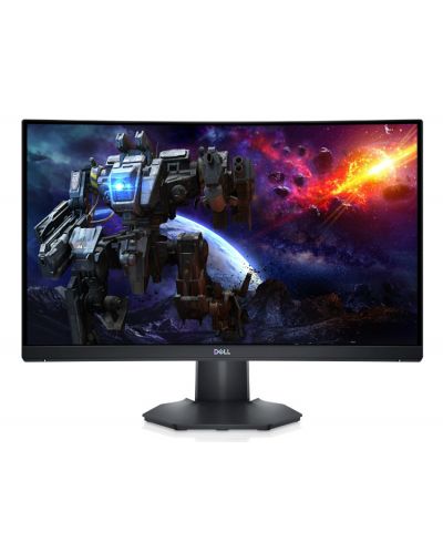 Monitor gaming Dell - S2422HG, 23.6'', 165Hz, 1ms, Curved, negru - 1