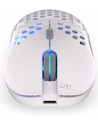 Mouse de gaming Endorfy - LIX Plus, optic, fără fir, Onyx White - 6