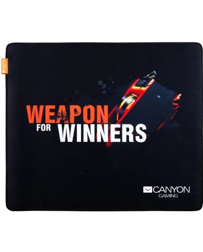 Mousepad gaming Canyon - CND-CMP5, S, moale, negru - 1