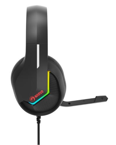 Căști gaming Marvo - H8618, negre - 5