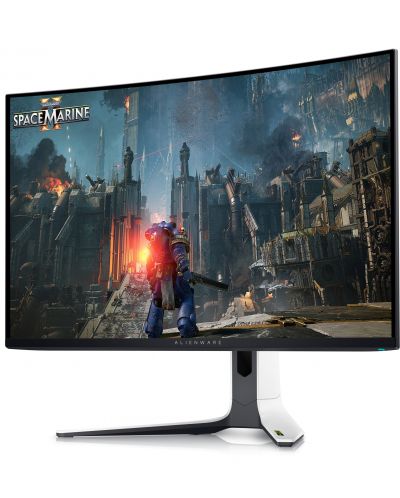 Gaming monitor Dell - Alienware AW3225QF, 31.6'', 240Hz, 0.03 ms, OLED, Curved - 4