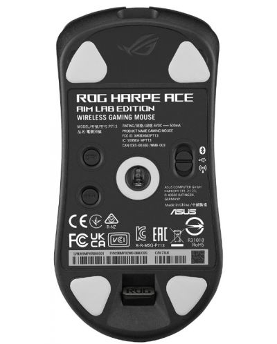 Mouse de gaming ASUS - ROG Harpe Ace Aim Lab Edition, optic, wireless, negru - 7