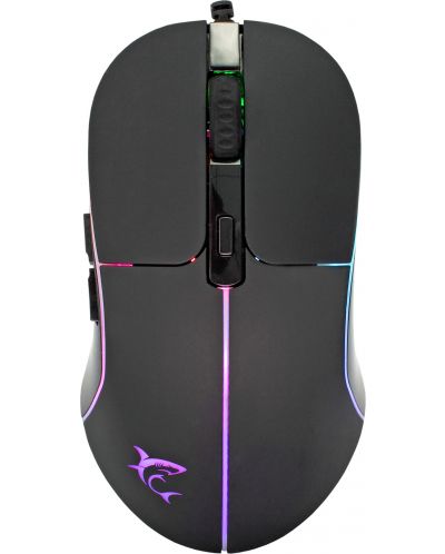 Mouse gaming  White Shark - WARLOCK,optic, negru - 1