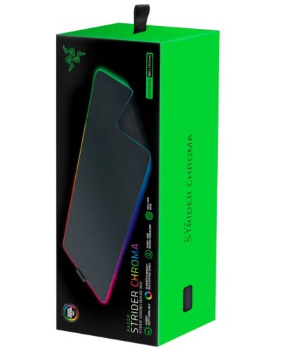 Mouse pad pentru gaming Razer - Strider Chroma, XXL, negru - 4