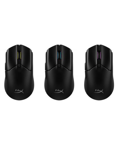 Mouse de gaming HyperX - Pulsefire Haste 2, optic, wireless, negru - 7