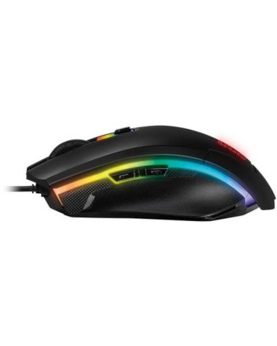 Kit gaming Thermaltake - mouse Talon Elite RGB, optică, mouse pad, negru - 5